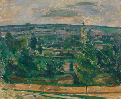 Paisaje desde Jas de Bouffan de Paul Cézanne